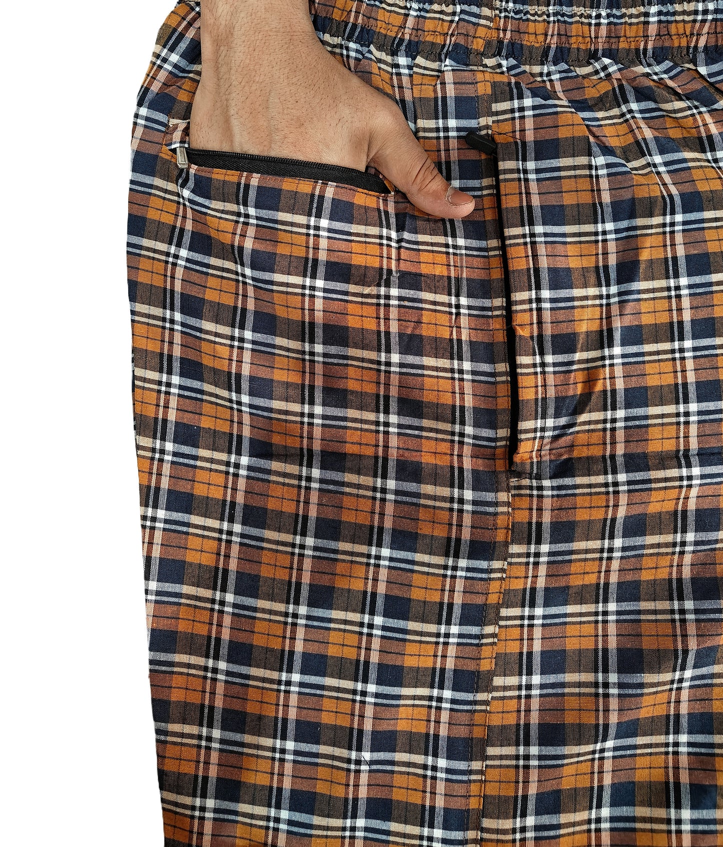 Cotton Shorts Brown