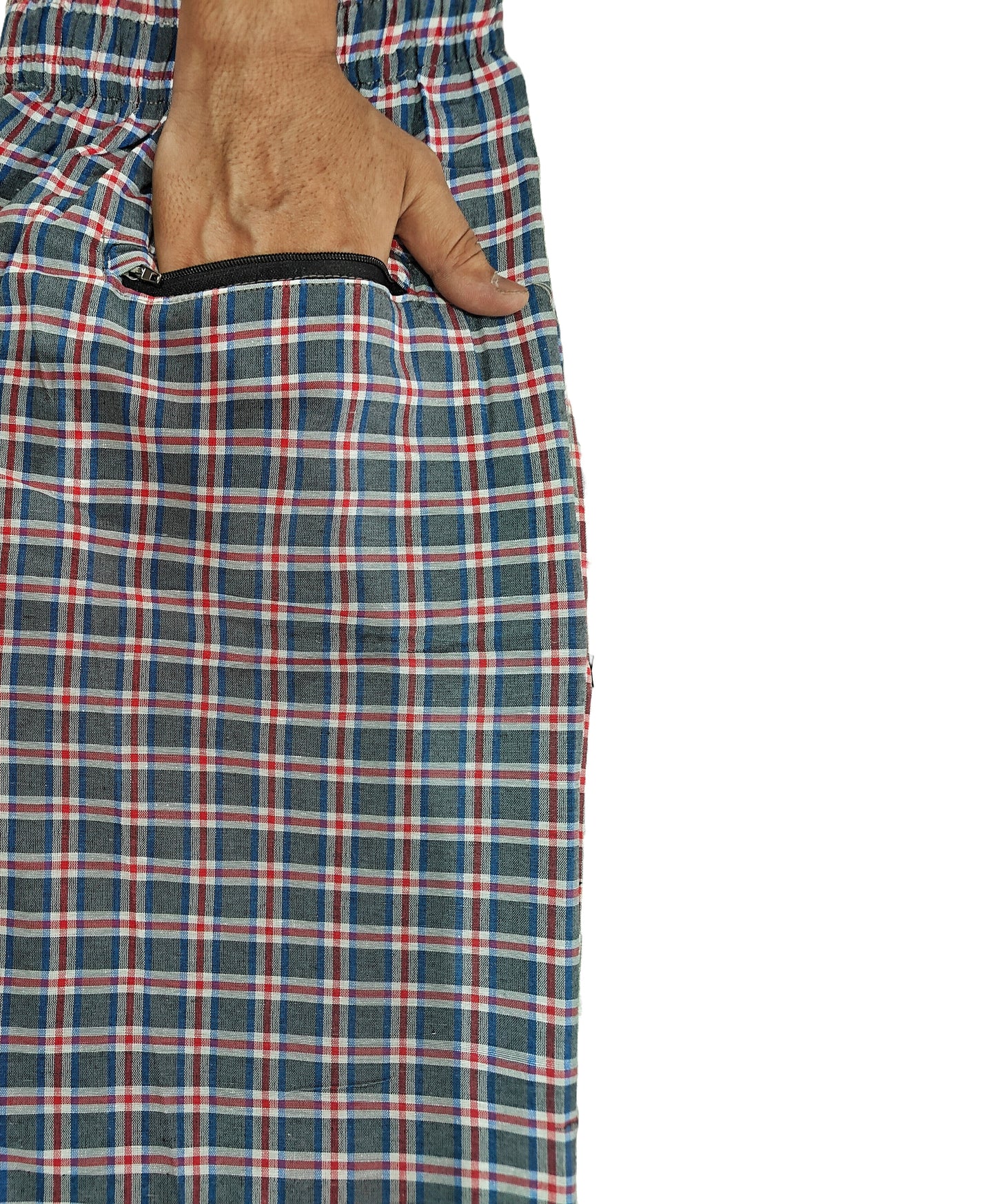 Cotton Shorts Grey and Pink 2