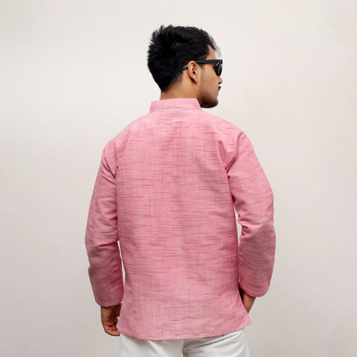 Combo Set Jharna Full Sleeves Kurta Pant-Pink