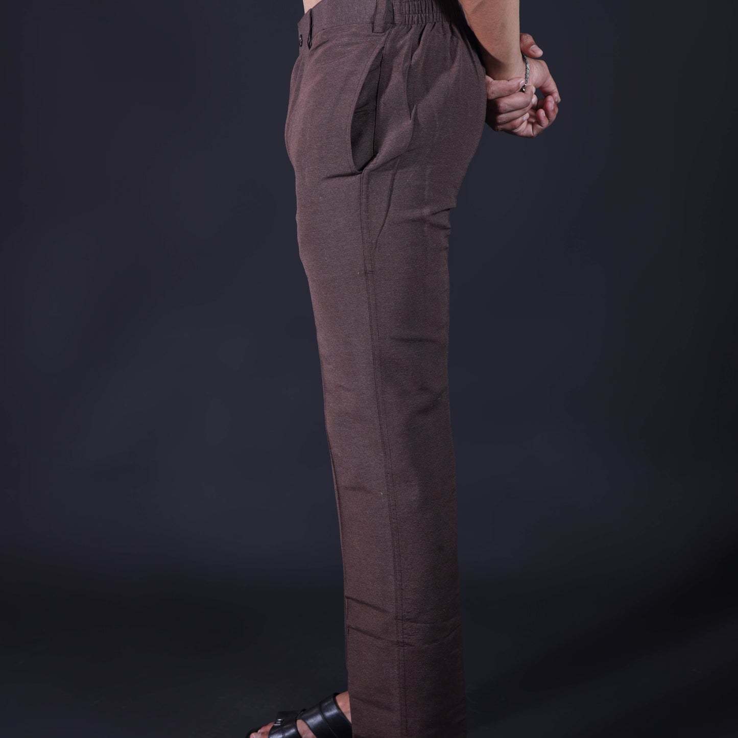 Khadi Brown Pant
