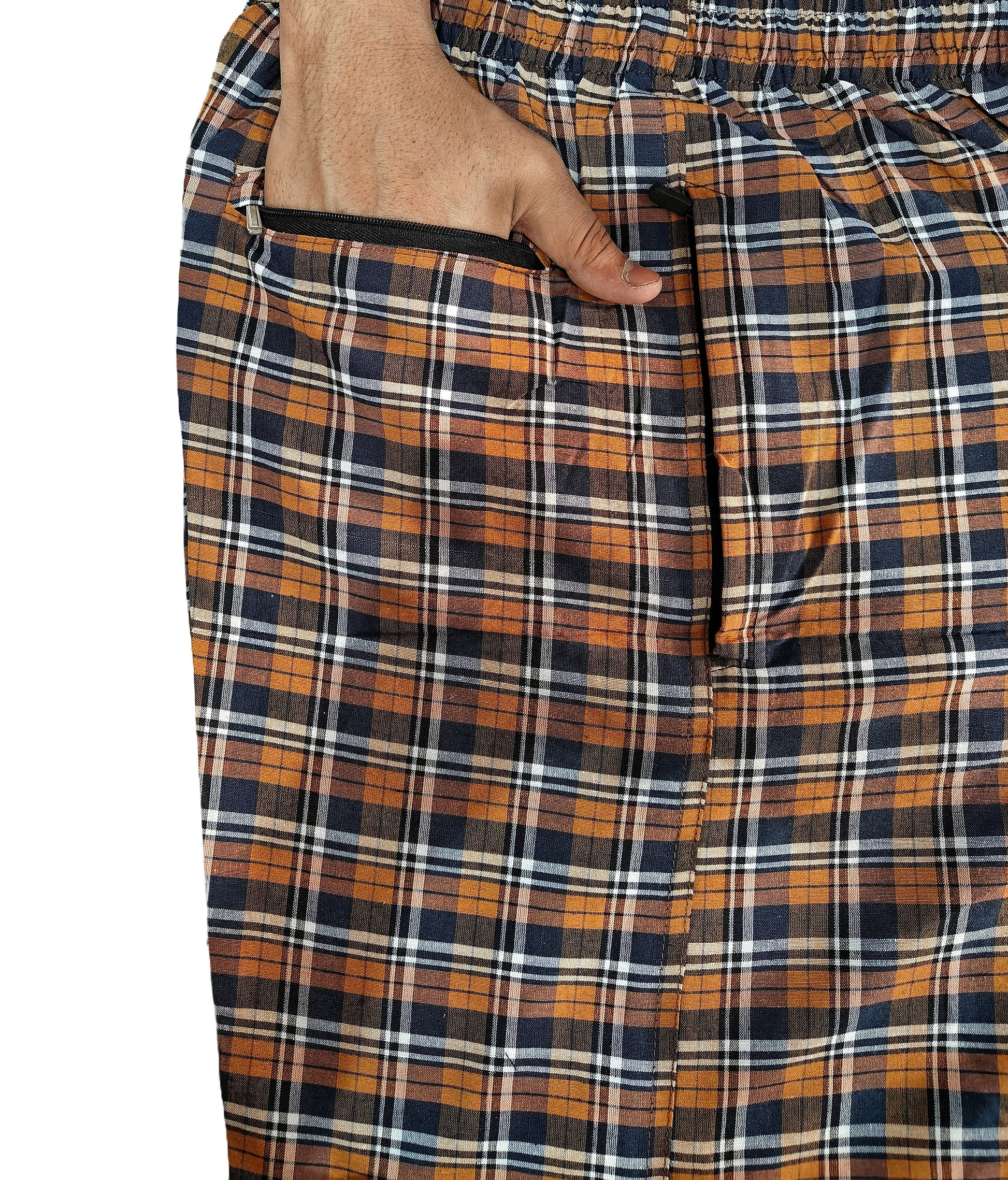  Cotton Shorts Brown