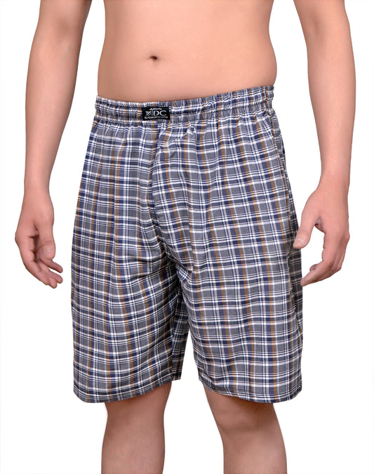  Cotton Shorts Grey