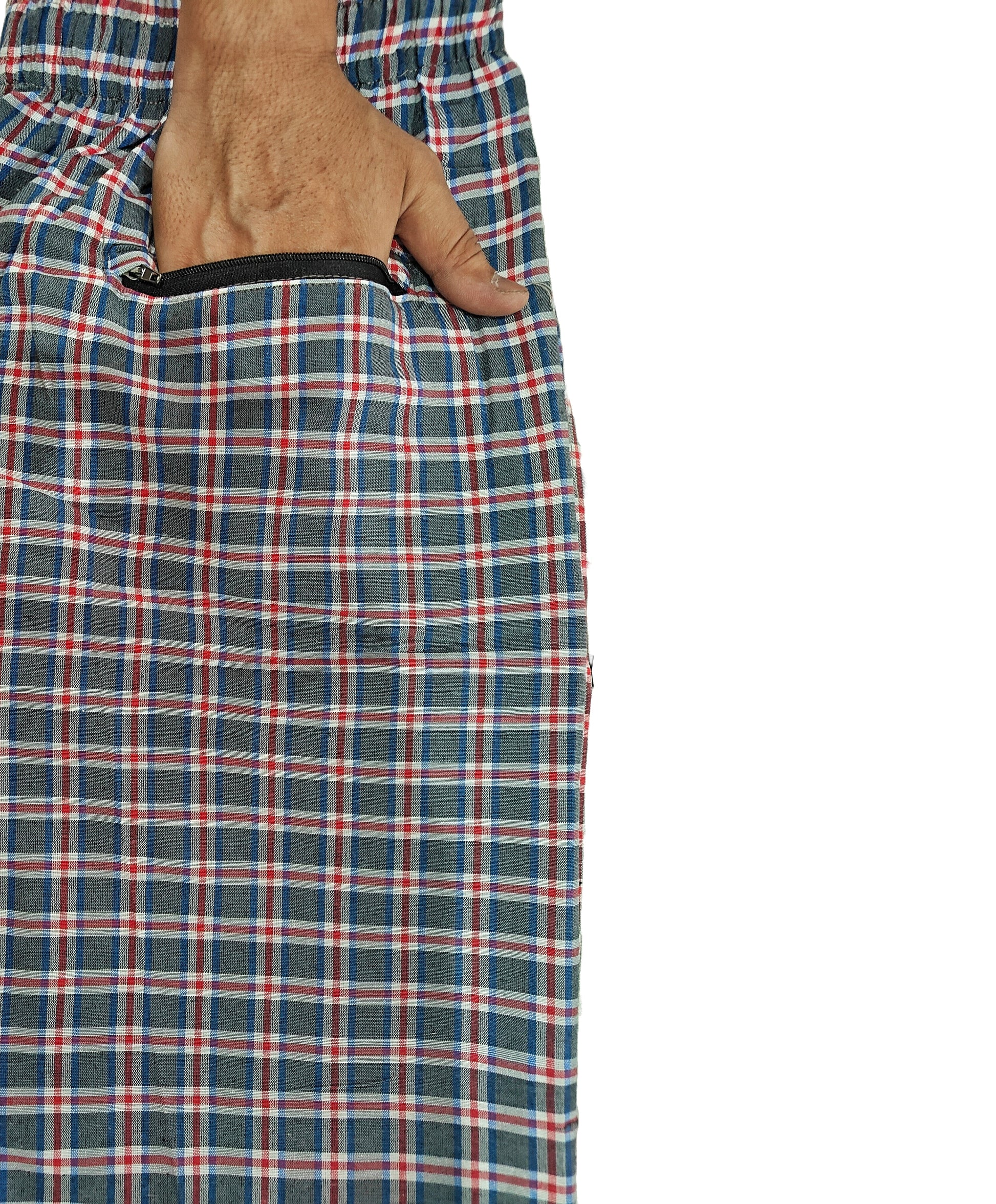   Cotton Shorts Grey and Pink 2