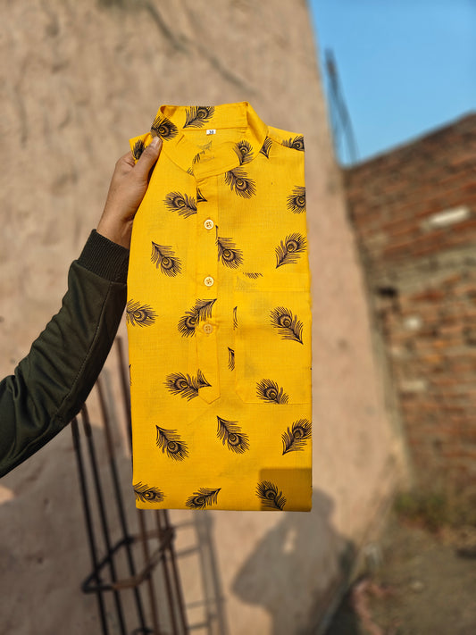 Full Sleeves Long Kurta-1