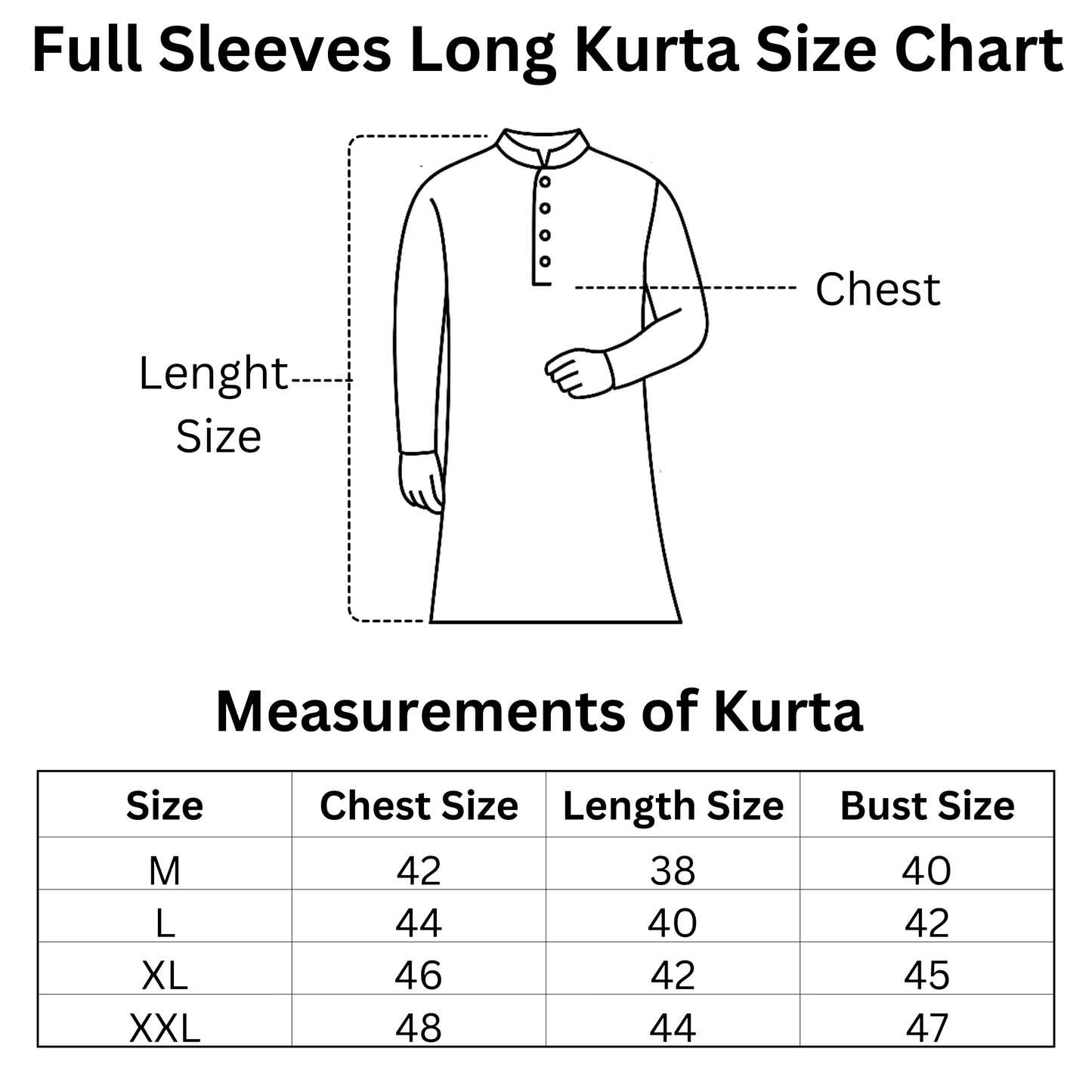 Full Sleeves Long Kurta-6
