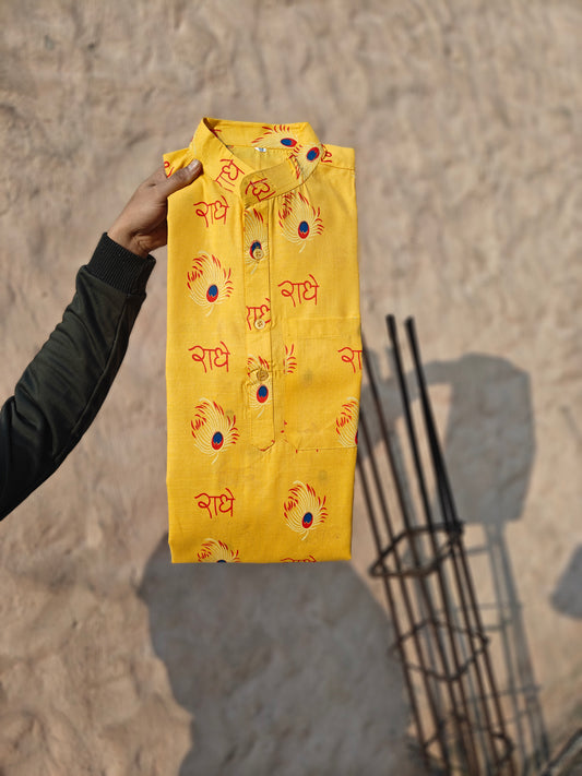 Full Sleeves Long Kurta-2