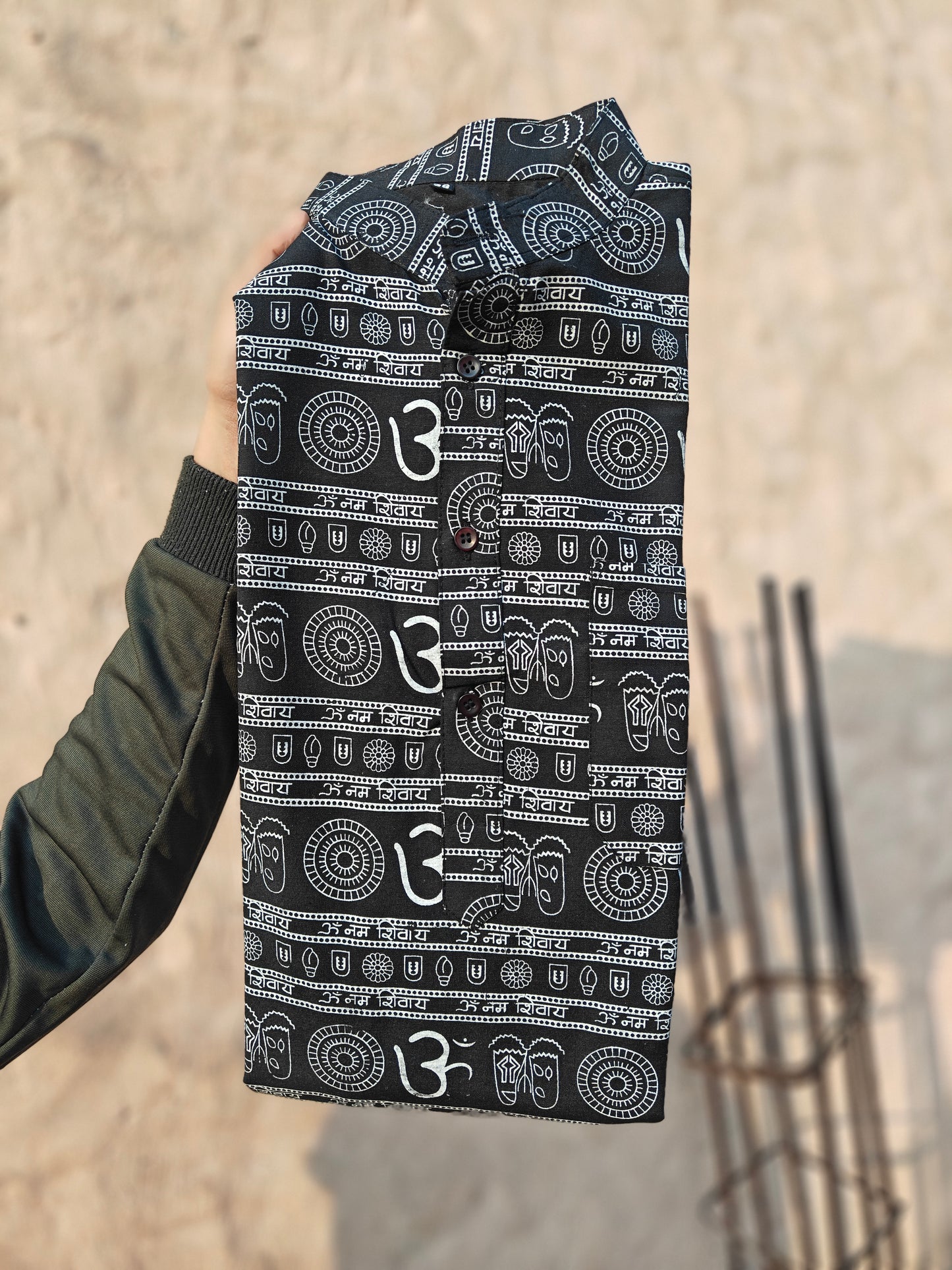 Full Sleeves Long Kurta-3