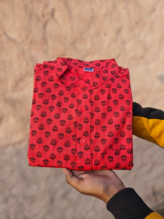 Full Sleeves Long Kurta-17