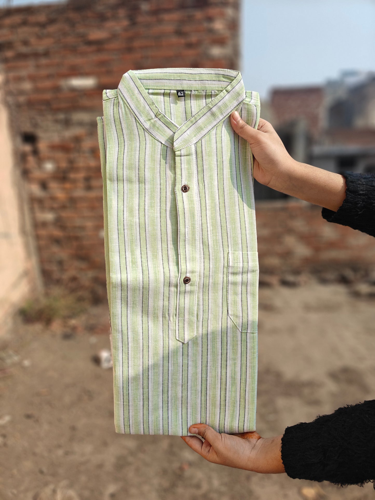 Full Sleeves Long Kurta-48