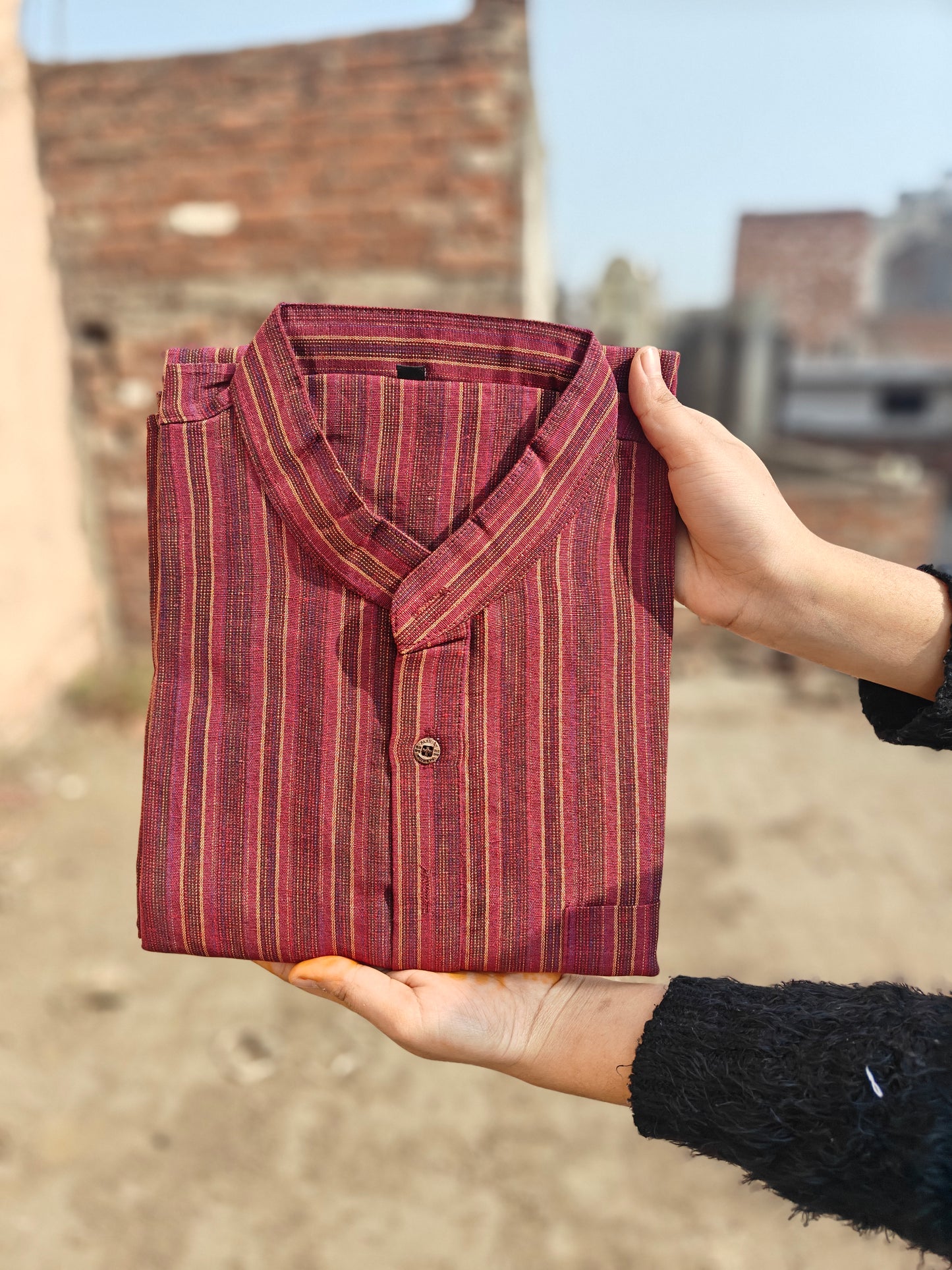 Full Sleeves Long Kurta-55