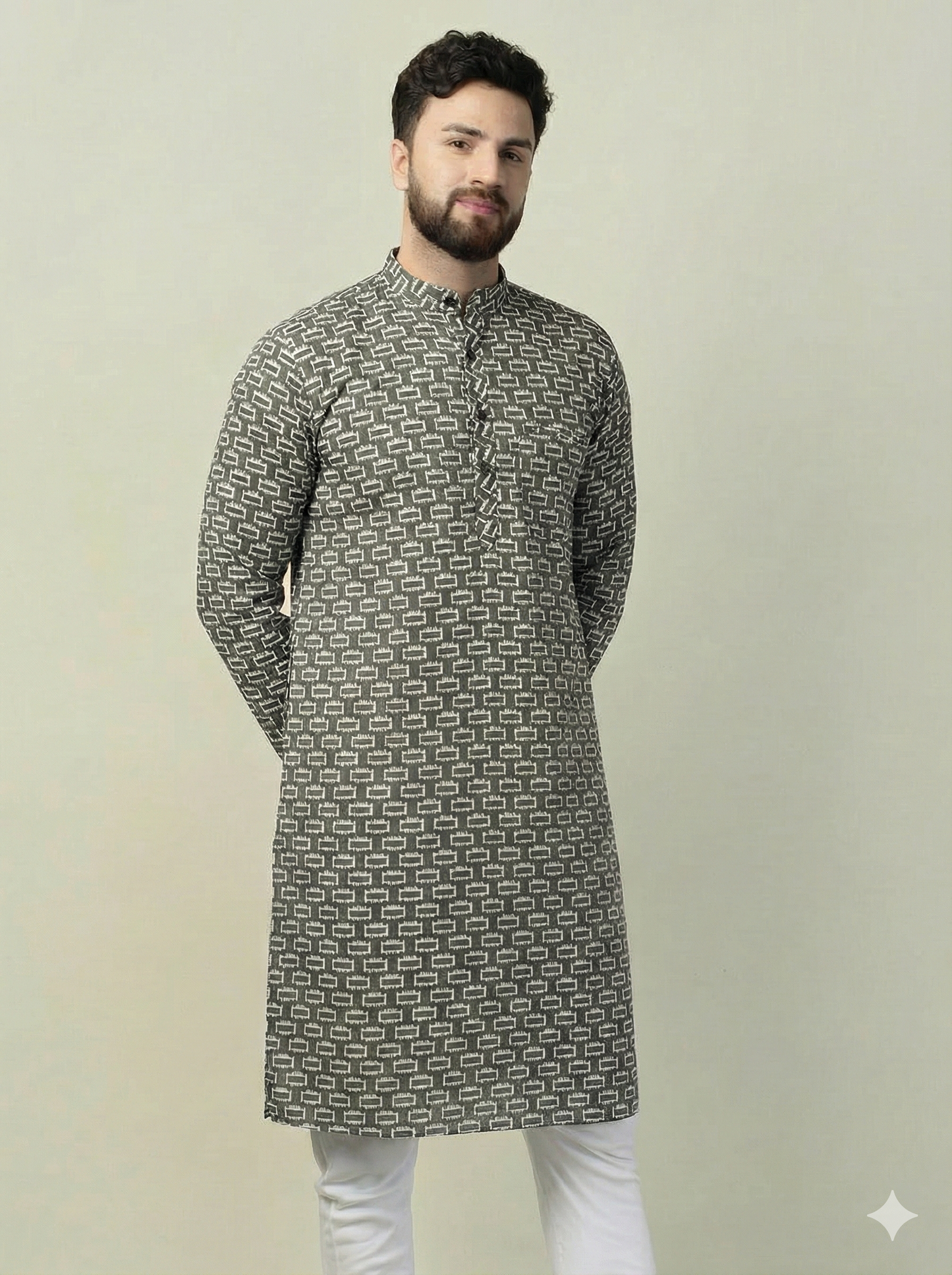 Full Sleeves Long Kurta-29