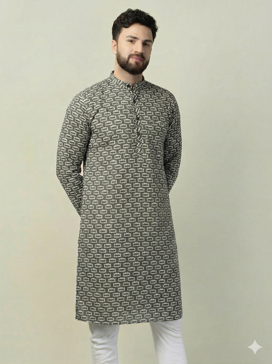 Full Sleeves Long Kurta-29