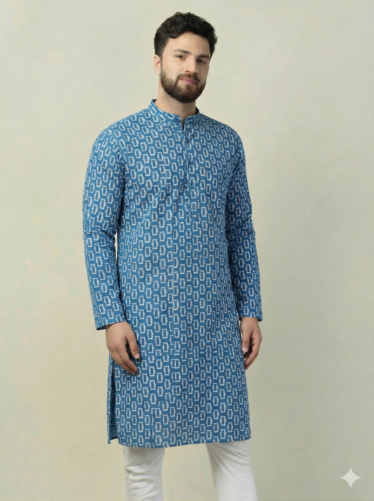 Full Sleeves Long Kurta-22