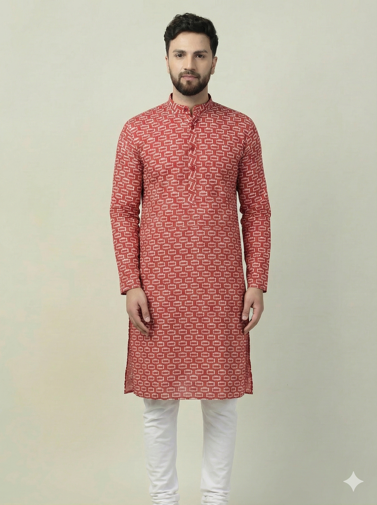Full Sleeves Long Kurta-11