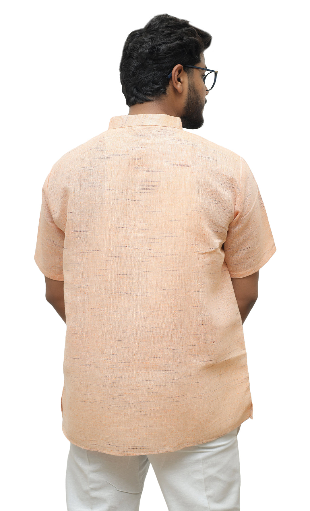 Men's Shudh Khadi Short Half Sleeves Kurta