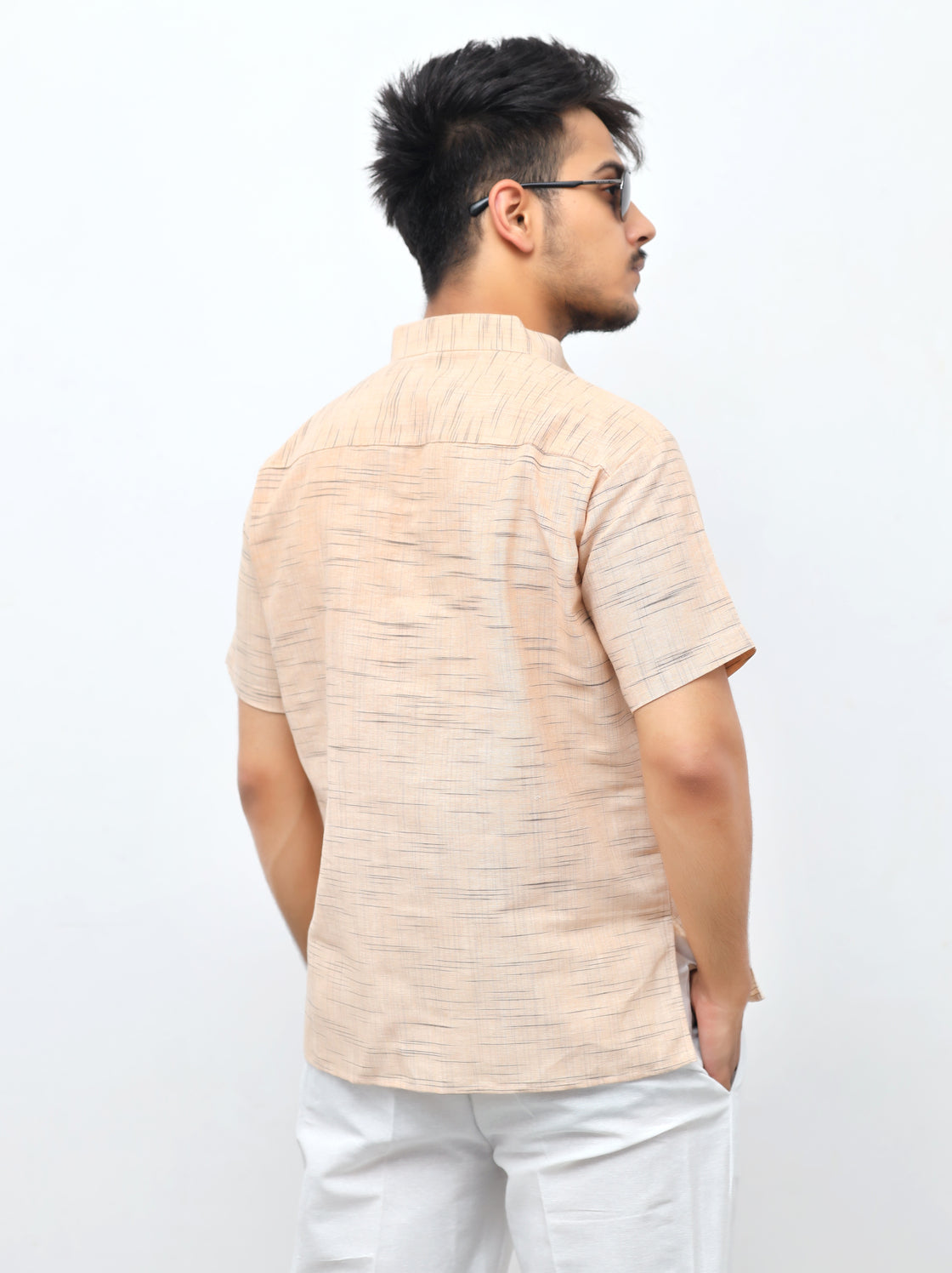 Men's Jharna Short Half Sleeves Kurta
