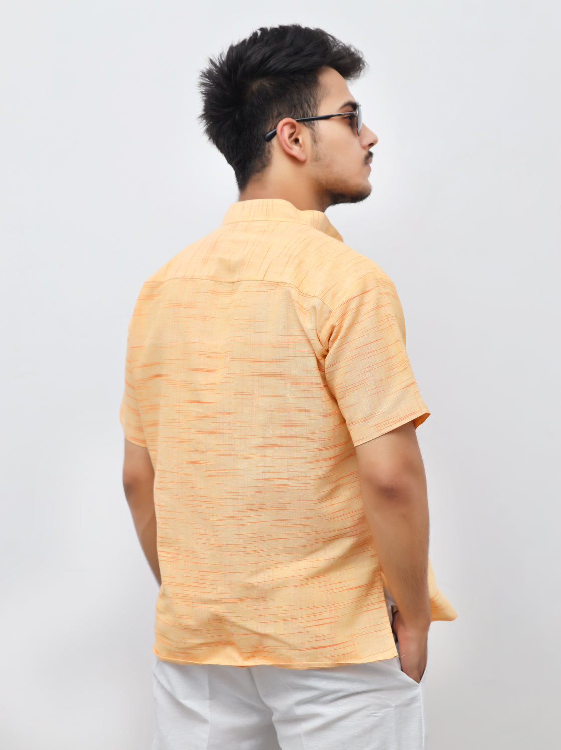 Men's Jharna Short Half Sleeves Kurta