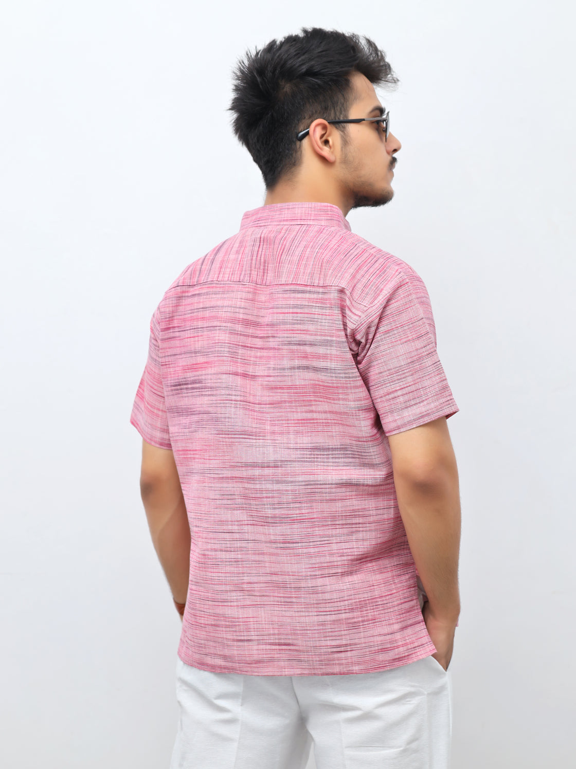 Men's Light Jharna Short Half Sleeves Kurta