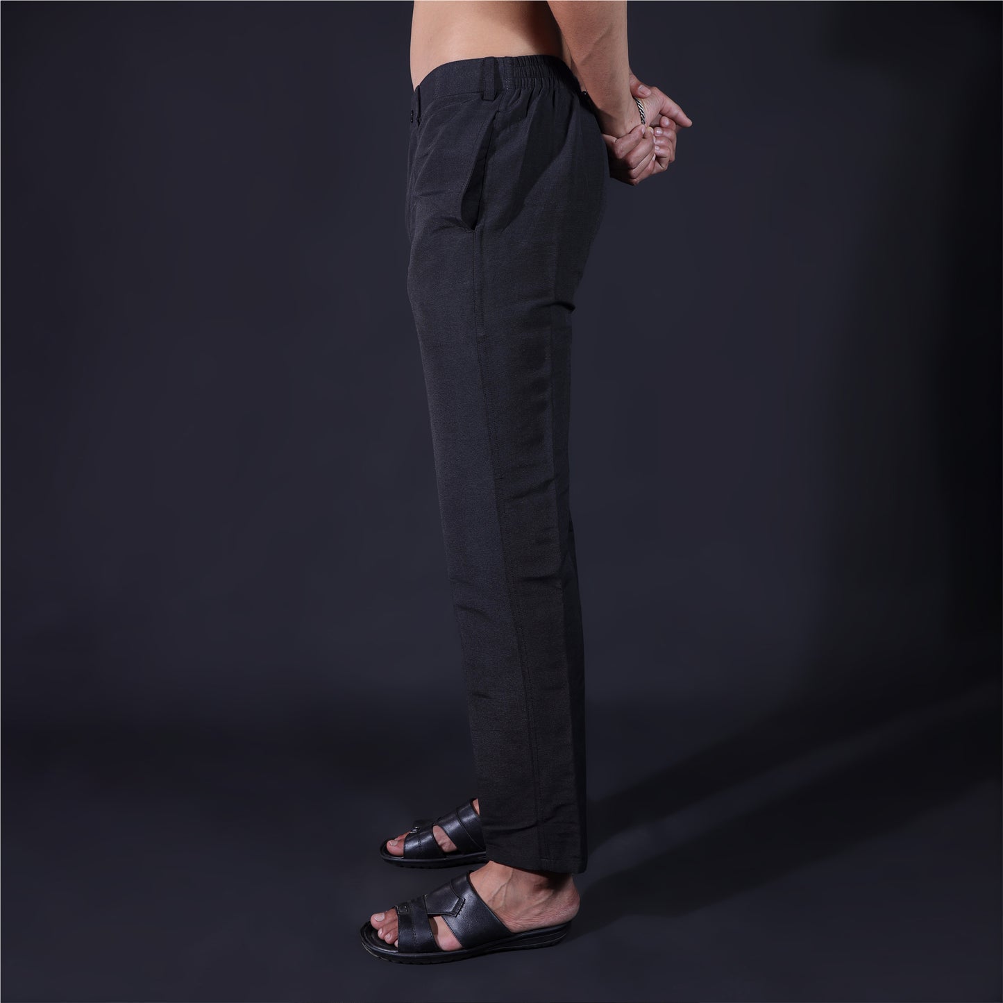 Khadi Black Pant