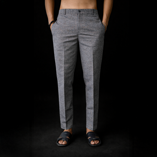 Khadi Dark Gray Pant
