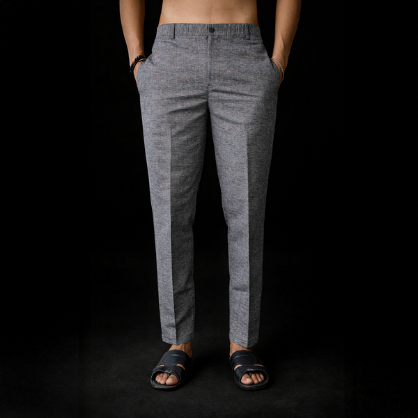 Khadi Dark Gray Pant