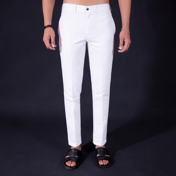 Khadi White Pant