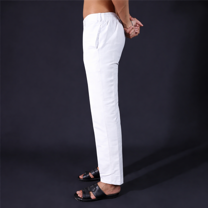 Combo Set Golden Striped Half Sleeves Short Kurta Pant-Blue