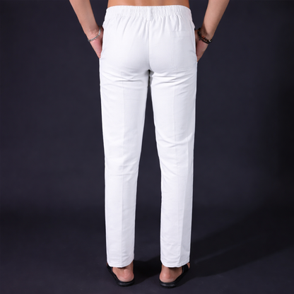Khadi White Pant