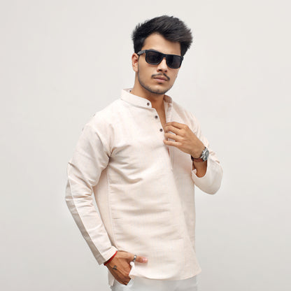 Combo Set Softline Full Sleeves Kurta Pant-Yellow